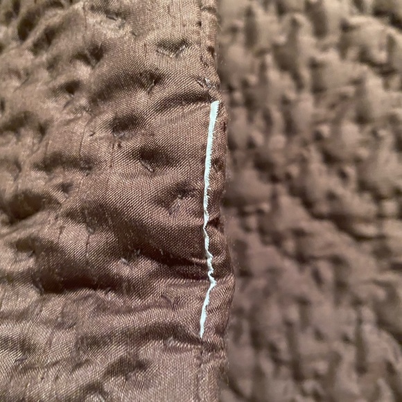 Pottery Barn Pillow Cover Brown  20” x 20” - Picture 6 of 7